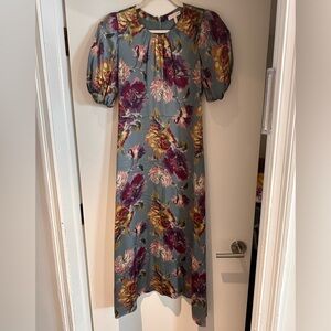 Rebecca Taylor Floral Silk Dress